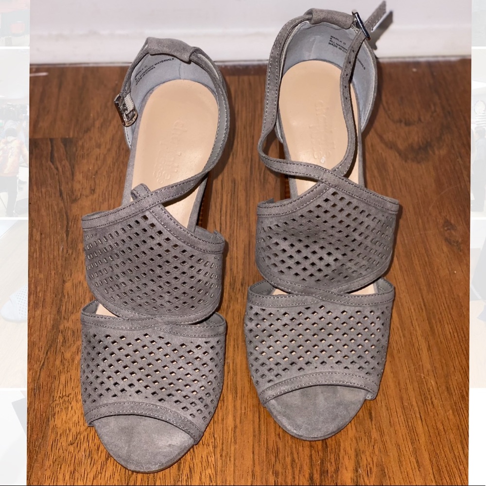 Gray heels